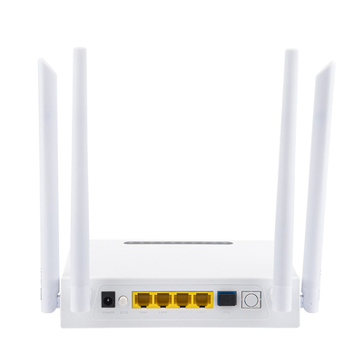 HiOSO Dual Band ONU 4GE WIFI پوشش پلاستیکی XPON ONU برای محلول FTTH FTTO