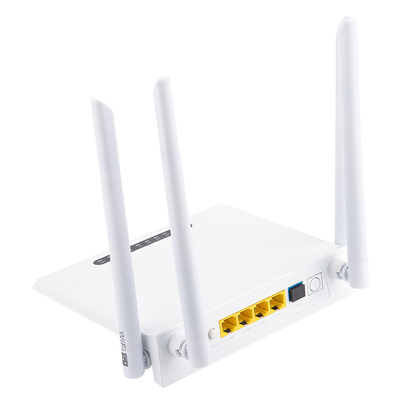 HiOSO Dual Band ONU 4GE WIFI پوشش پلاستیکی XPON ONU برای محلول FTTH FTTO