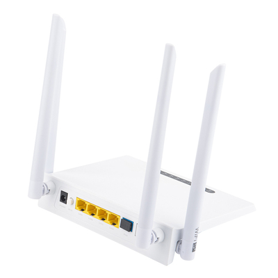 HiOSO Dual Band ONU 4GE WIFI پوشش پلاستیکی XPON ONU برای محلول FTTH FTTO