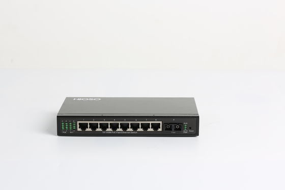 سوئیچ 2 پورت فیبر IEEE802.3af 15.4W 2